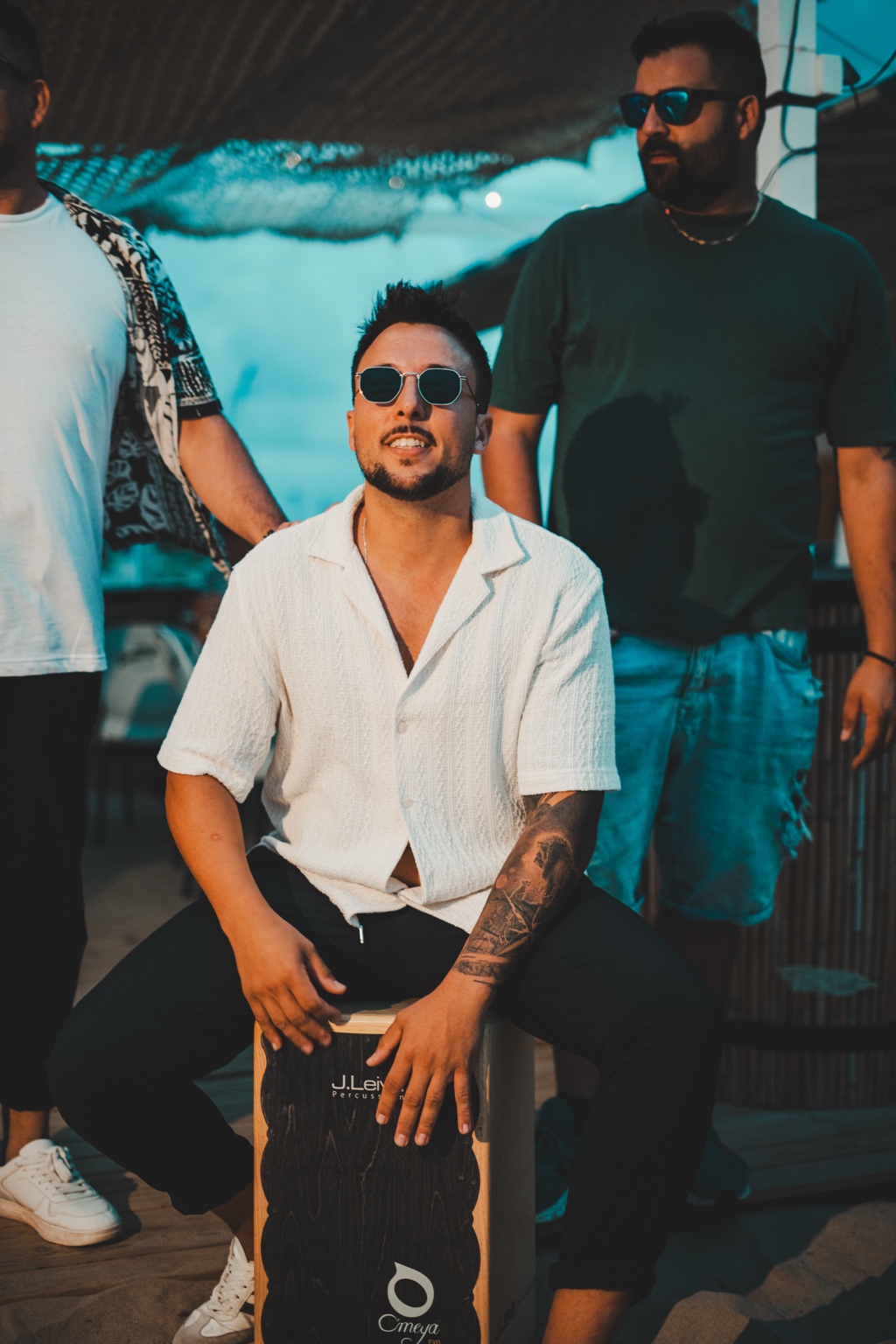 Rubén, percusión
